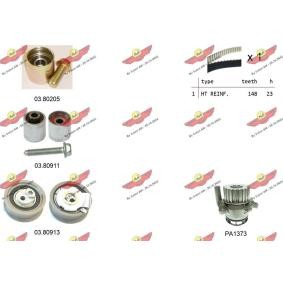Achetez des Kit de distribution + pompe à eau AUTOKIT 04.5298PA à prix pour 229,31 €