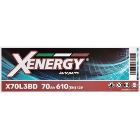 Køb Starterbatteri af AP XENERGY X70L3BD til den lave pris 857,01 DKK
