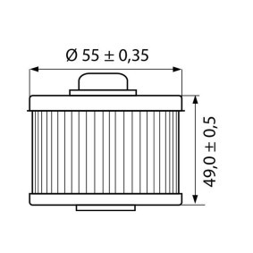 Acquista Filtro olio da Hi-Q 50060800060 a buon mercato per soli 25,92 €