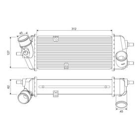 Köp Intercooler av VALEO 818383 till det låga priset 2118,05 kr