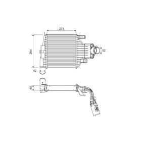Köp Intercooler från VALEO på nätet till Astra Mk V (H) TwinTop (A04) till schyssta priser