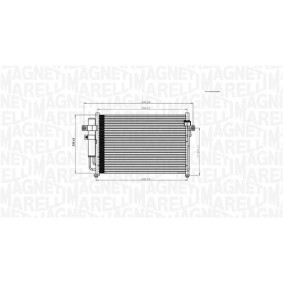 Klimakondensator 350203123000 von MAGNETI MARELLI günstig für 216,13 € online kaufen