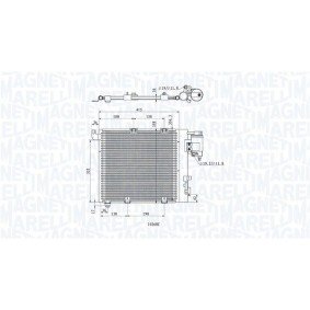 Klimakondensator 350203149000 von MAGNETI MARELLI günstig für 138,34 € online kaufen