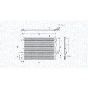 Klimakondensator 350203154000 von MAGNETI MARELLI günstig für 143,77 € online kaufen
