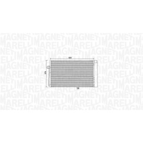 Klimakondensator 350203159000 von MAGNETI MARELLI günstig für 331,47 € online kaufen