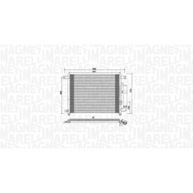 Achetez des Condenseur de clim de chez MAGNETI MARELLI en ligne pour L 200 (K3_T, K2_T, K1_T, K0_T) à prix modérés