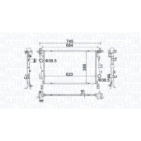 Klimakondensator 350203277000 von MAGNETI MARELLI günstig für 149,11 € online kaufen