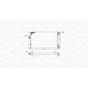 Klimakondensator 350203492000 von MAGNETI MARELLI günstig für 116,22 € online kaufen