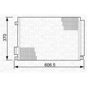 Acquista Condensatore climatizzatore da MAGNETI MARELLI 350203497000 a buon mercato per soli 84,97 €