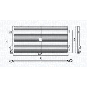 Compre Condensador de aire acondicionado de MAGNETI MARELLI online para Combo Mk III (D) Furgón / Familiar (X12) a precios moderados