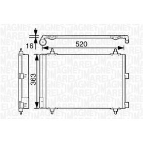 Klimakondensator 350203628000 von MAGNETI MARELLI günstig für 306,38 € online kaufen