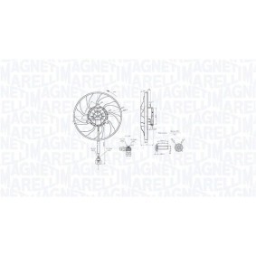 Achetez des Radiateur du moteur MAGNETI MARELLI 350213776003 à prix pour 45,00 €