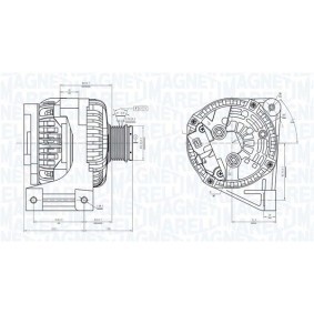 Compre Permutador de calor, aquecimento do habitáculo da MAGNETI MARELLI 350218236000 a um preço baixo por 62,12 €