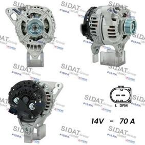 Lichtmaschine A12BH0842A2 von SIDAT günstig für 149,75 € online kaufen