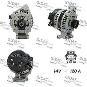 Lichtmaschine A12DE1051A2 von SIDAT günstig für 196,26 € online kaufen