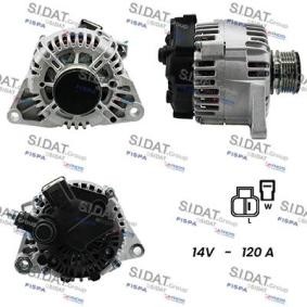 Lichtmaschine A12HY0112 von SIDAT günstig für 279,31 € online kaufen