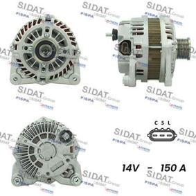 Lichtmaschine A12MH0479A2 von SIDAT günstig für 222,46 € online kaufen