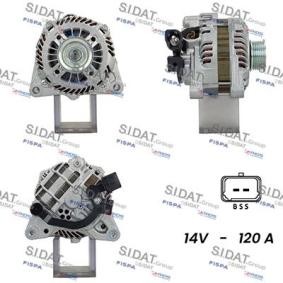 Lichtmaschine A12MH0809A2 von SIDAT günstig für 181,24 € online kaufen