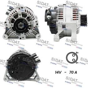 Lichtmaschine A12VA0075A2 von SIDAT günstig für 167,32 € online kaufen