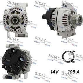 Lichtmaschine A12VA0110A2 von SIDAT günstig für 151,58 € online kaufen