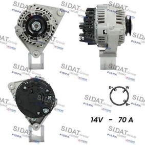 Lichtmaschine A12VA0246A2 von SIDAT günstig für 133,34 € online kaufen