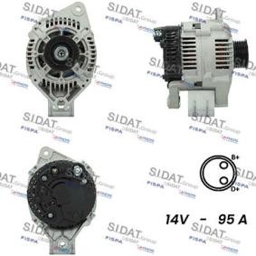 Lichtmaschine A12VA0388A2 von SIDAT günstig für 151,58 € online kaufen