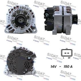 Lichtmaschine A12VA0390A2 von SIDAT günstig für 183,03 € online kaufen