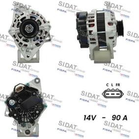 Lichtmaschine A12VA0670 von SIDAT günstig für 187,51 € online kaufen
