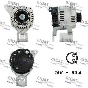 Lichtmaschine A12VA0803A2 von SIDAT günstig für 151,58 € online kaufen