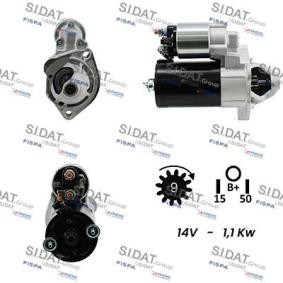 Köp Startmotor av SIDAT S12BH0140A2 till det låga priset 1395,25 kr