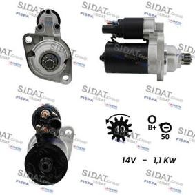 Köp Startmotor av SIDAT S12BH0144A2 till det låga priset 1893,99 kr