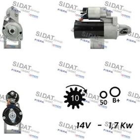 Köp Startmotor av SIDAT S12BH0188A2 till det låga priset 1587,30 kr