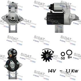 Anlasser von SIDAT