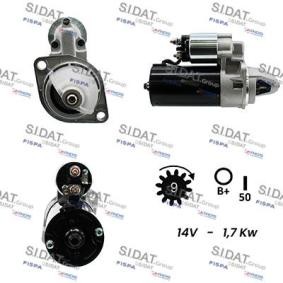 Köp Startmotor av SIDAT S12BH0234A2 till det låga priset 1643,48 kr