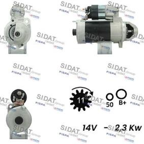 Anlasser von SIDAT