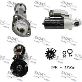 Köp Startmotor av SIDAT S12BH0273A2 till det låga priset 1601,81 kr