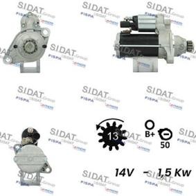 Köp Startmotor av SIDAT S12BH0351A2 till det låga priset 2249,15 kr