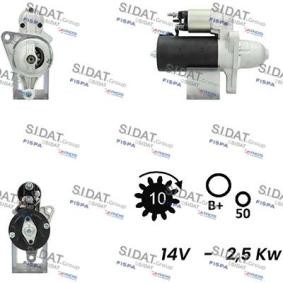 Köp Startmotor av SIDAT S12BH0396A2 till det låga priset 1585,90 kr