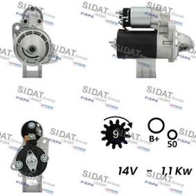 Köp Startmotor av SIDAT S12BH0529A2 till det låga priset 1414,39 kr