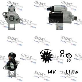 Köp Startmotor av SIDAT S12BH0601A2 till det låga priset 1546,29 kr