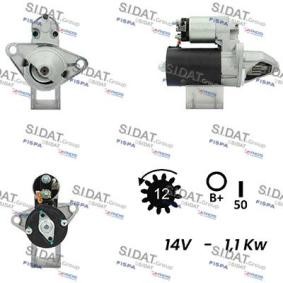 Köp Startmotor av SIDAT S12BH0643A2 till det låga priset 1438,56 kr