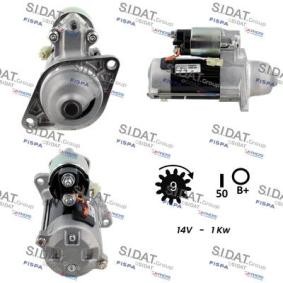 Köp Startmotor av SIDAT S12DE0122 till det låga priset 3224,42 kr