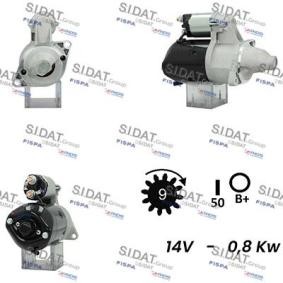 Anlasser für SUZUKI von SIDAT