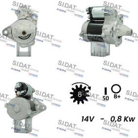 Köp Startmotor av SIDAT S12DE0317A2 till det låga priset 1810,46 kr