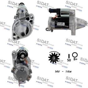 Köp Startmotor av SIDAT S12DE0515 till det låga priset 3725,40 kr