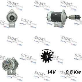Köp Startmotor av SIDAT S12LU0640A2 till det låga priset 1851,87 kr