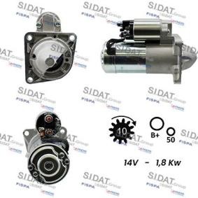 Köp Startmotor av SIDAT S12MH0064A2 till det låga priset 1378,15 kr