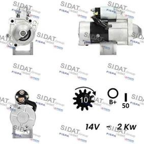 Anlasser für SUZUKI von SIDAT