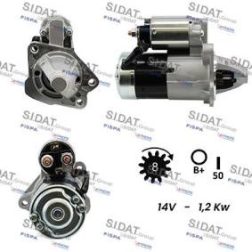 Köp Startmotor av SIDAT S12MH0208A2 till det låga priset 1491,52 kr