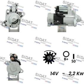 Compre Motor de arranque da SIDAT S12MH0322A2 a um preço baixo por 183,70 €